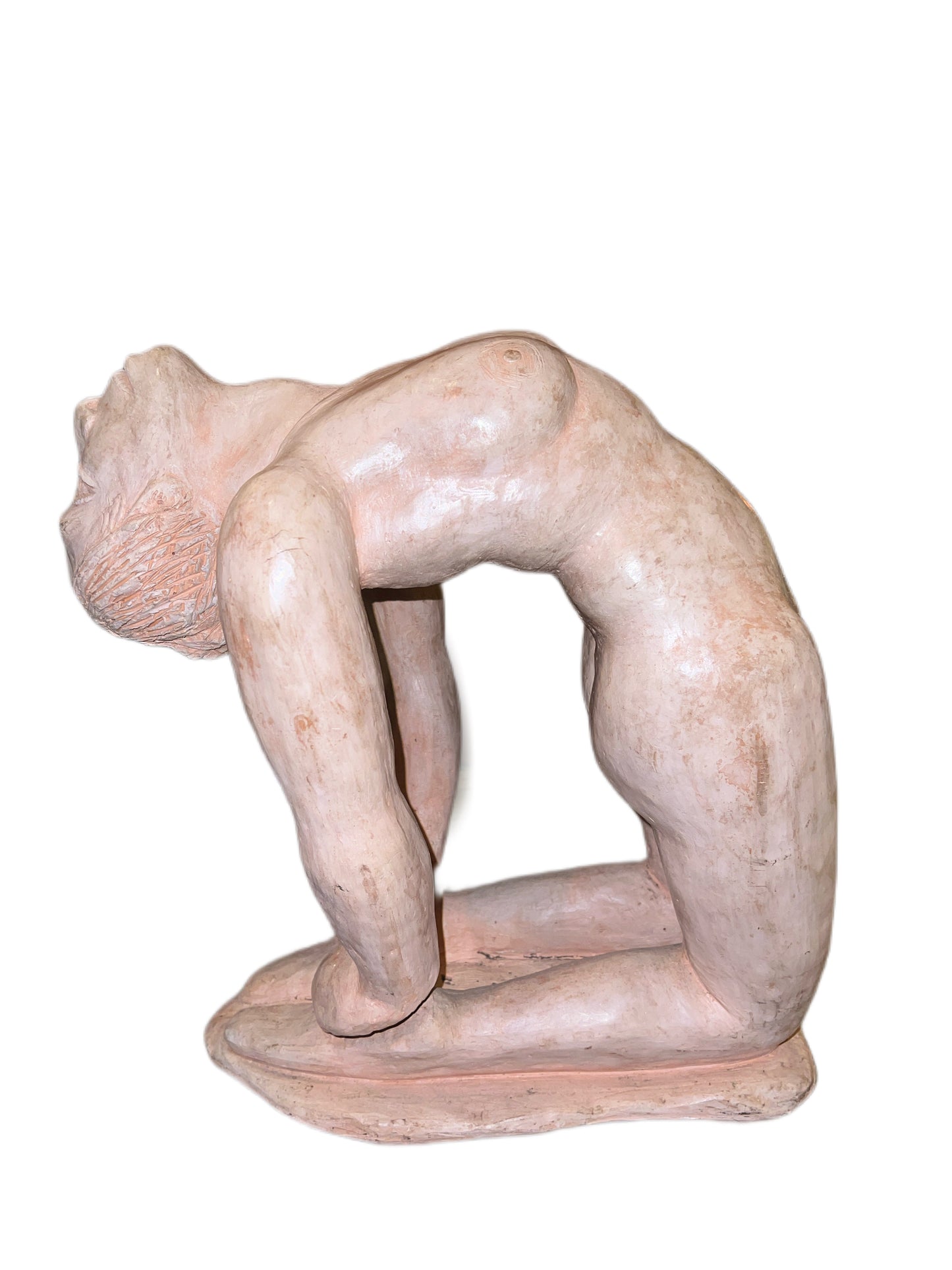 Mid-Century “Backbend” Nude Female Sculpture