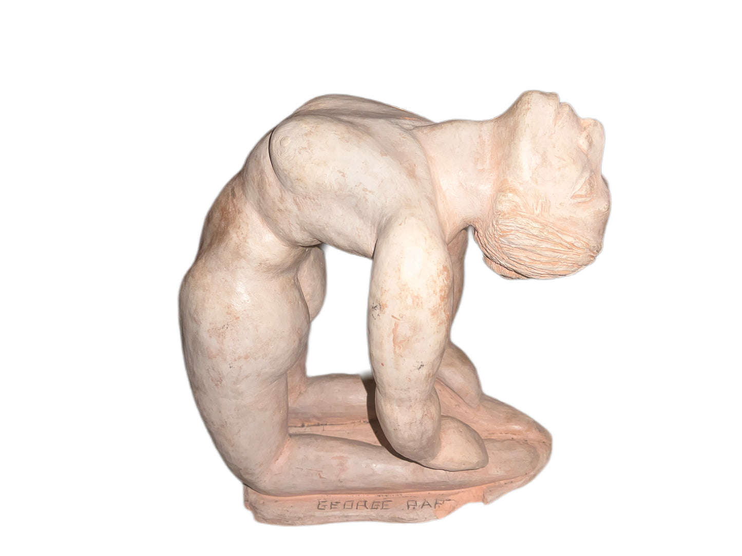 Mid-Century “Backbend” Nude Female Sculpture