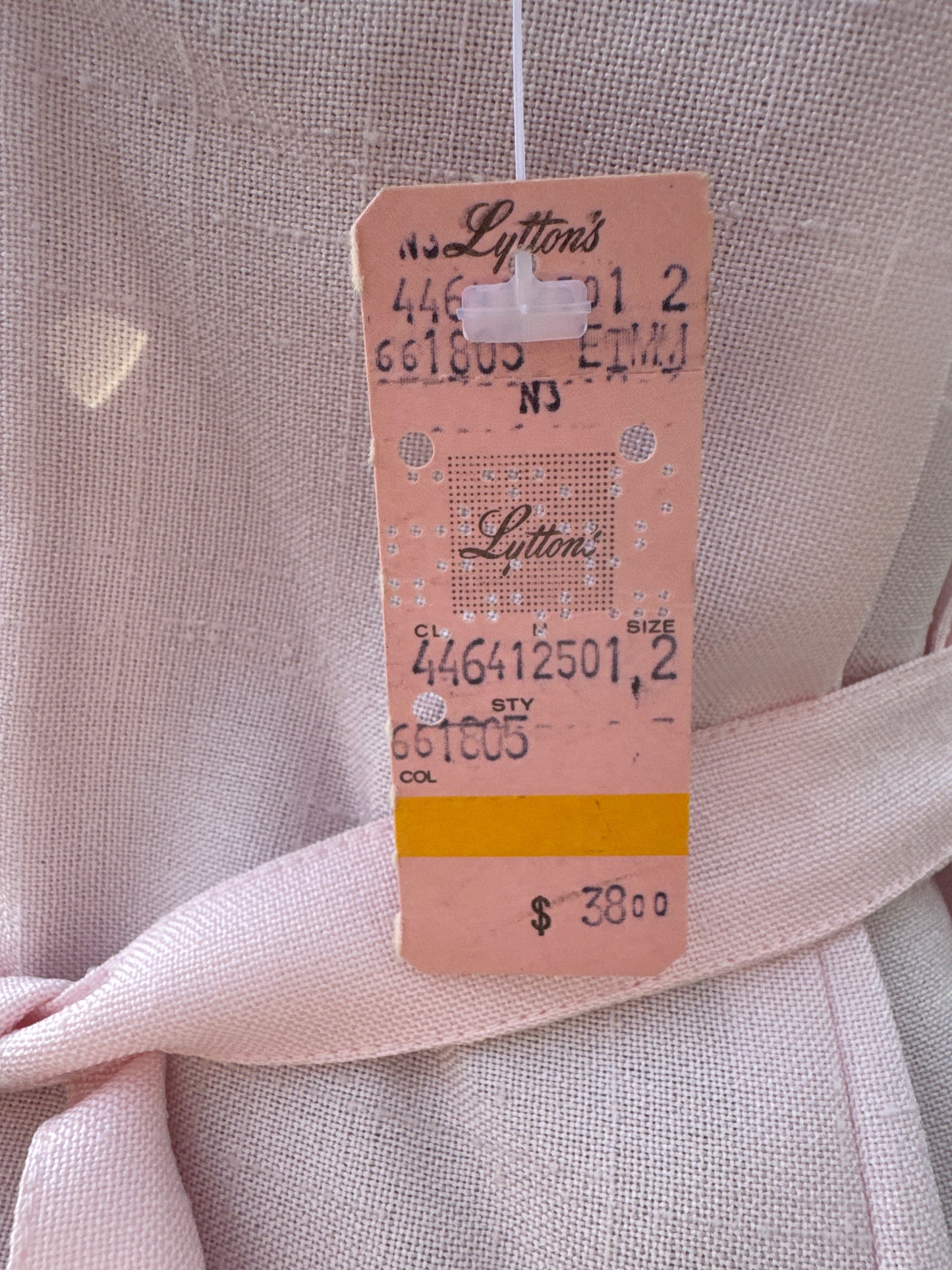 Vintage 1950’s Pink Midi Wrap Dress (BNWT)