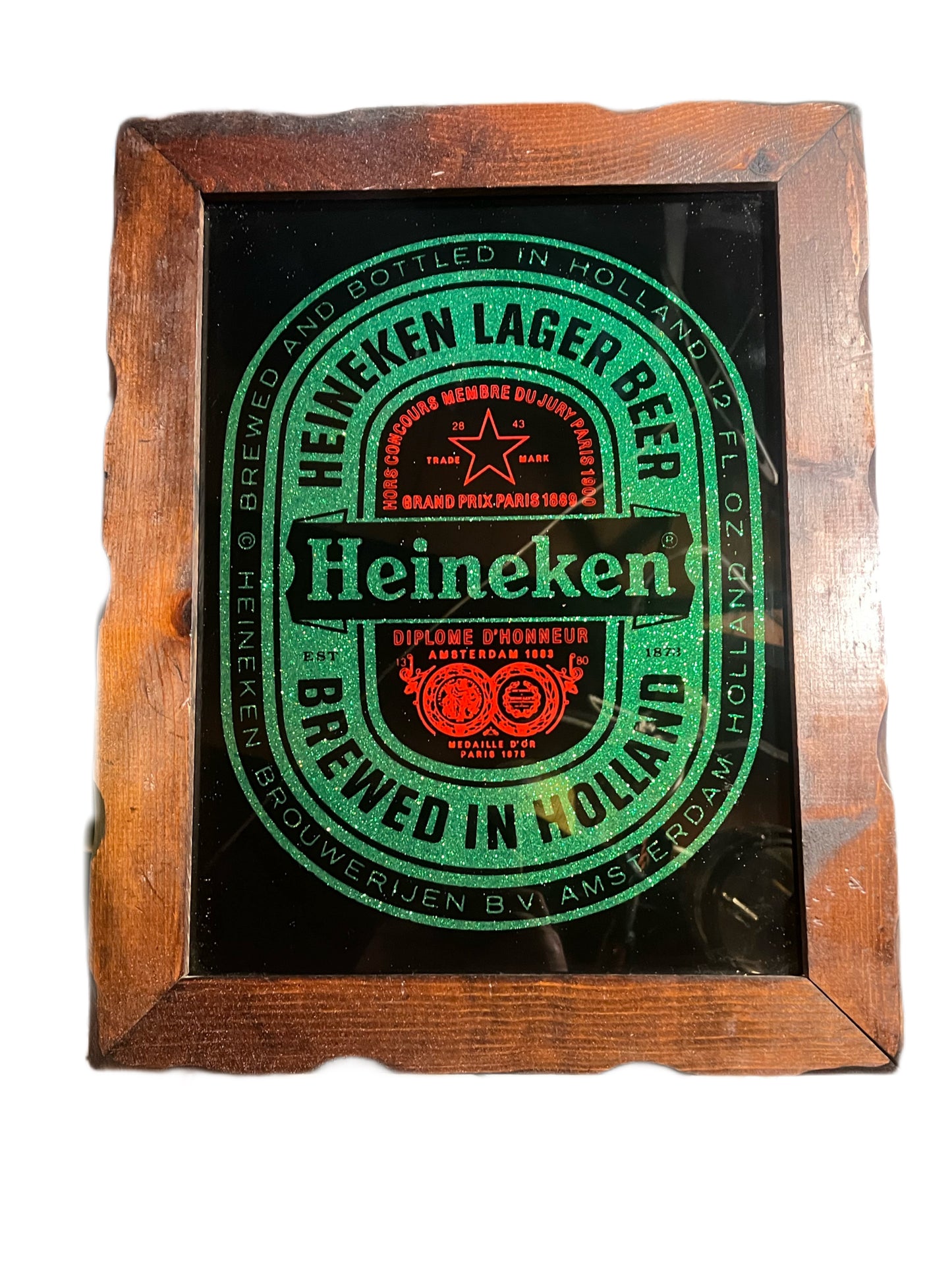 Vintage Heineken Beer Sign