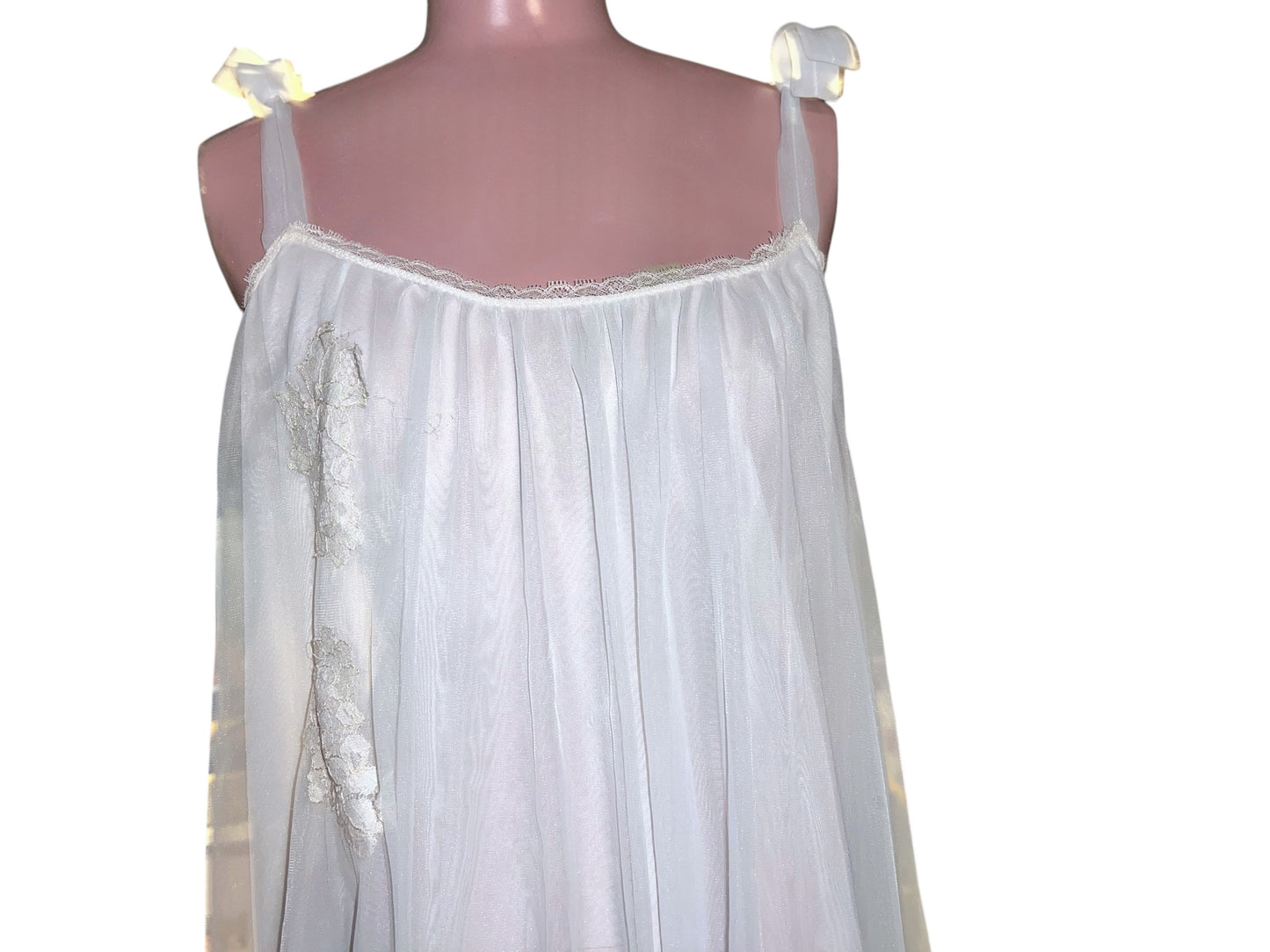 Vintage 1960’s Light Blue Babydoll Nightie Dress