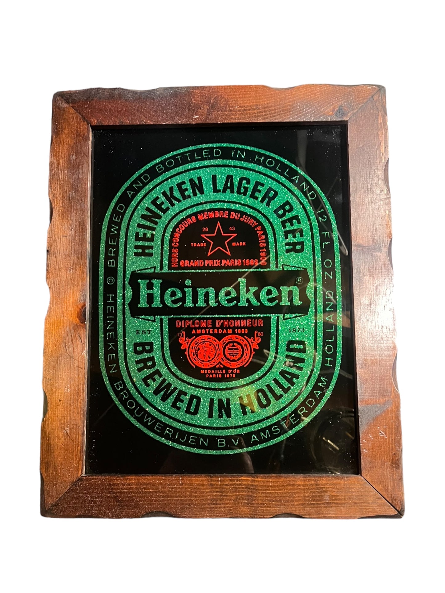 Vintage Heineken Beer Sign