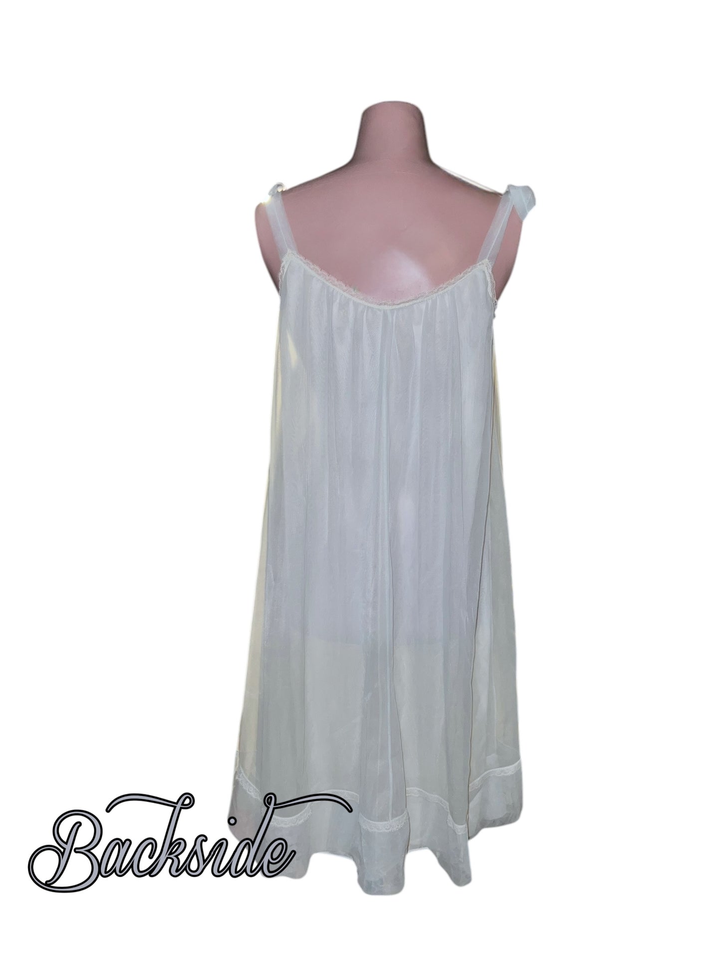 Vintage 1960’s Light Blue Babydoll Nightie Dress