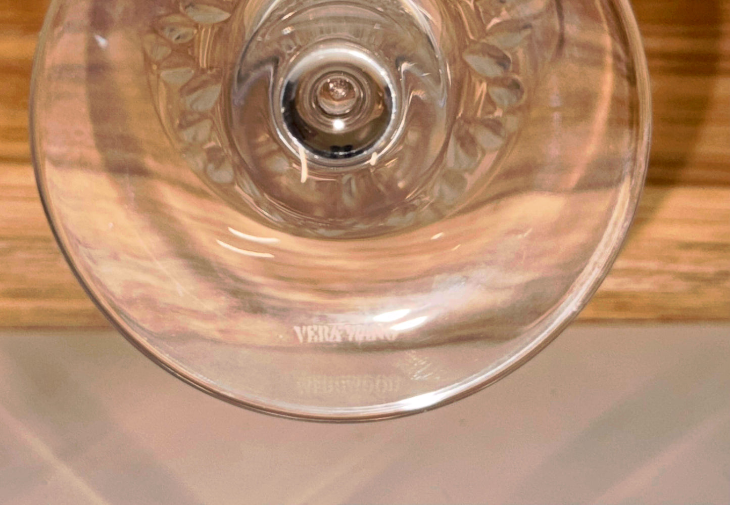 (1) Vera Wang Wedgwood ‘Duchesse’ Crystal Wine Glass - 4 Available